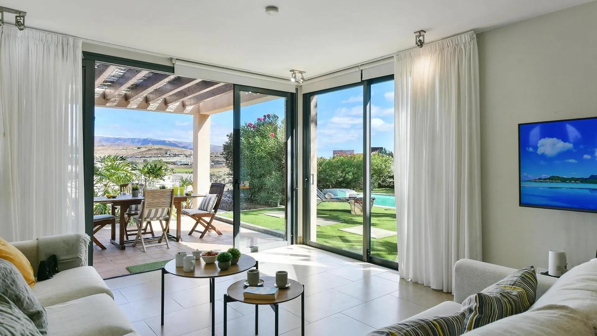 Villa Salobre Terraza Dos Luxury Retreat In Gran Canaria Private Outdoor Heatable Pool Bbq Facilities Shaded Outdoor Dining Area Salobre,