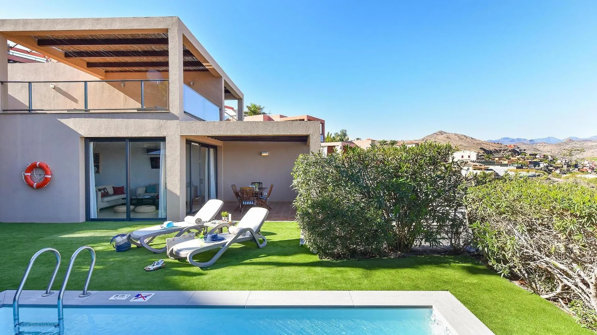 Villa Salobre Terraza Dos Luxury Retreat In Gran Canaria Private Outdoor Heatable Pool Bbq Facilities Shaded Outdoor Dining Area Salobre,  Las Palmas de Gran Canaria